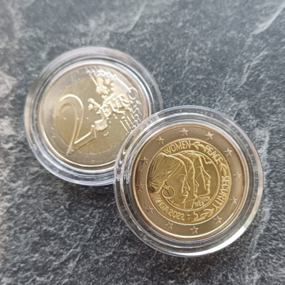 2 Euro MALTA - 2022 - Friede und Sicherheit in Kapsel