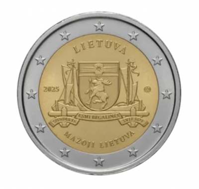 2 Euro LITAUEN - 2025 - Region Mozoji Lietuva
