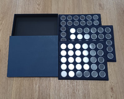 Münzbox für 90 x 2Euro in Münzkapseln