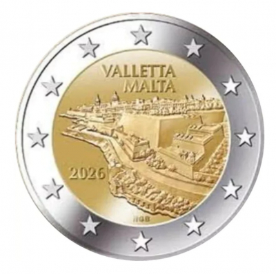 2 Euro MALTA - 2026 - Valletta