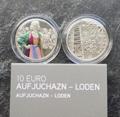 10 Euro Silber Österreich 2026 PP - Loden