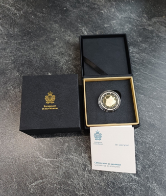 2 Euro SAN MARINO - 2026 Tiziano PP / Polierte Platte