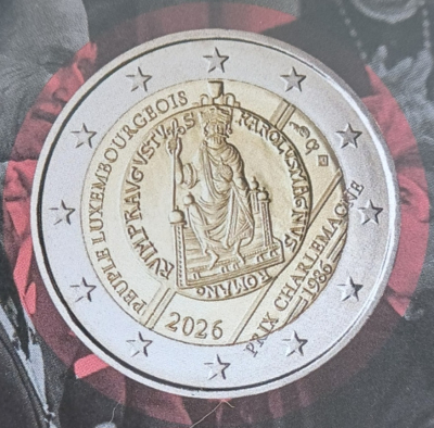 2 Euro LUXEMBURG - 2026 - Karlspreis