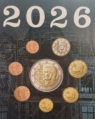 KMS 1Cent-2Euro - LUXEMBURG 2026 - NEUES Münzmotiv