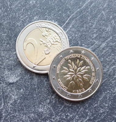 2 Euro ZYPERN - 2026 - EU-Ratspräsidentschaft