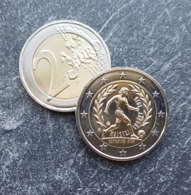 2 Euro SLOWAKEI 2026 - Fussball Europameister