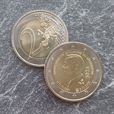 2 Euro LUXEMBURG - 2026 - Thronbesteigung Guillaume