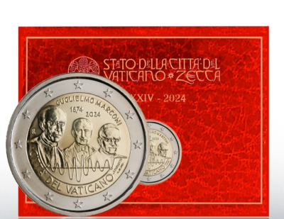 2 Euro VATIKAN - 2024 Marconi