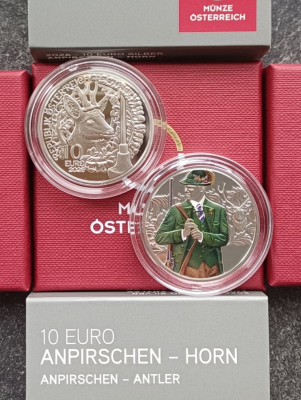 10 Euro Silber Österreich 2026 PP - Horn