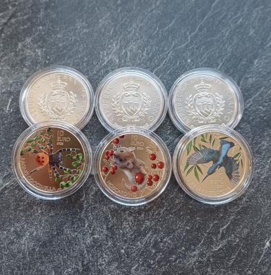3 x 10Euro San Marino 2026