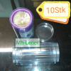 10 x Kunststoff Dose/Tube für 2Euro Münzrollen