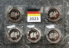 5 x 10 Euro Deutschland 2023 Feuerwehr