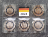 5 x 10 Euro Deutschland 2024 Polizei