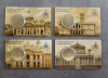 4 x 50Cent VATIKAN - 2025 in Coincard